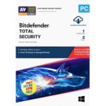 Bitdefender Total Security 1 Device 2 Years | Windows|Mac|Android|iOS| Latest Version | Email Delivery
