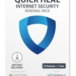 Quick Heal Internet Security Renewal Pack 10 Users 1 Year (Authorized Partner) | Email Delivery