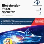 BitDefender Total Security Latest Version (Windows / Mac / Android / iOS) - 3 Devices 3 Years (Email Delivery)