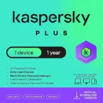 Kaspersky Plus 1 User 1 Year | Email Delivery