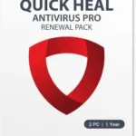 Quick Heal Antivirus Renewal Pack 2 Users 1 Year Quick Heal Authorized Partner Email Delivery