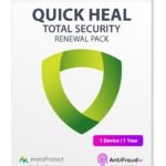 Quick Heal Total Security Renewal Pack 1 User 1 Year Quick Heal Authorized Partner Email Delivery