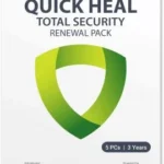 Quick Heal Total Security Renewal Pack 5 Users 3 Years Quick Heal Authorized Partner Email Delivery