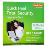 Quick Heal Total Security Upgrade Pack 10 Users 3 Years Quick Heal Email Delivery