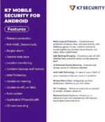 K7 Mobile Security Android 1 User 1 Year Email Delivery - Image 4