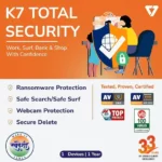 K7 Total Security 1 User 1 Year Email Delivery - Image 2