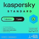 Kaspersky Standard 2026 1 User 1 Year Windows, Mac, Android, iOS | Email Delivery
