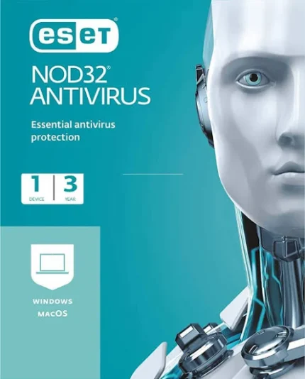 ESET NOD32 Antivirus 2024 1 PC 3 Years | Email Delivery in 2 Hours (No CD)