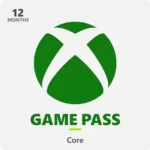 Xbox Game Pass Core 12 Months Membership (Digital Code)