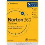 Norton 360 Deluxe Total Security 5 Users 1 Year | PC, Mac, Android, iOS | Norton Authorized Partner | Email Delivery