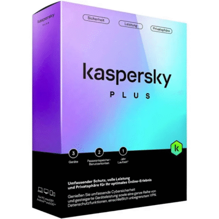 Kaspersky Plus 3 Users 1 Year | Instant Email Delivery