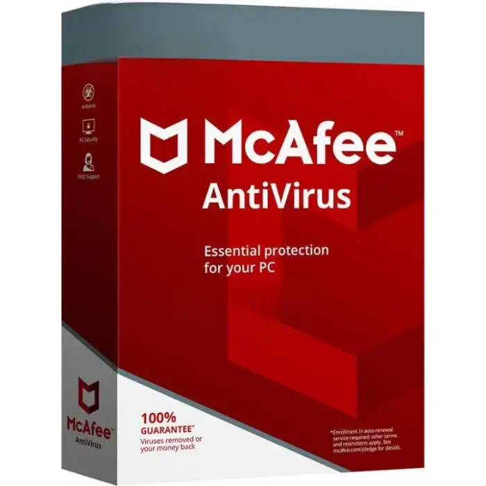 McAfee Antivirus 1 Device 3 Year Email Delivery - Image 1