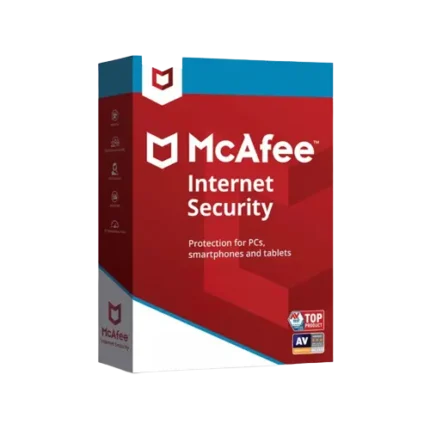 McAfee Internet Security 10 Device 1 Year Email Delivery